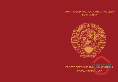 Документ гражданина СССР-1